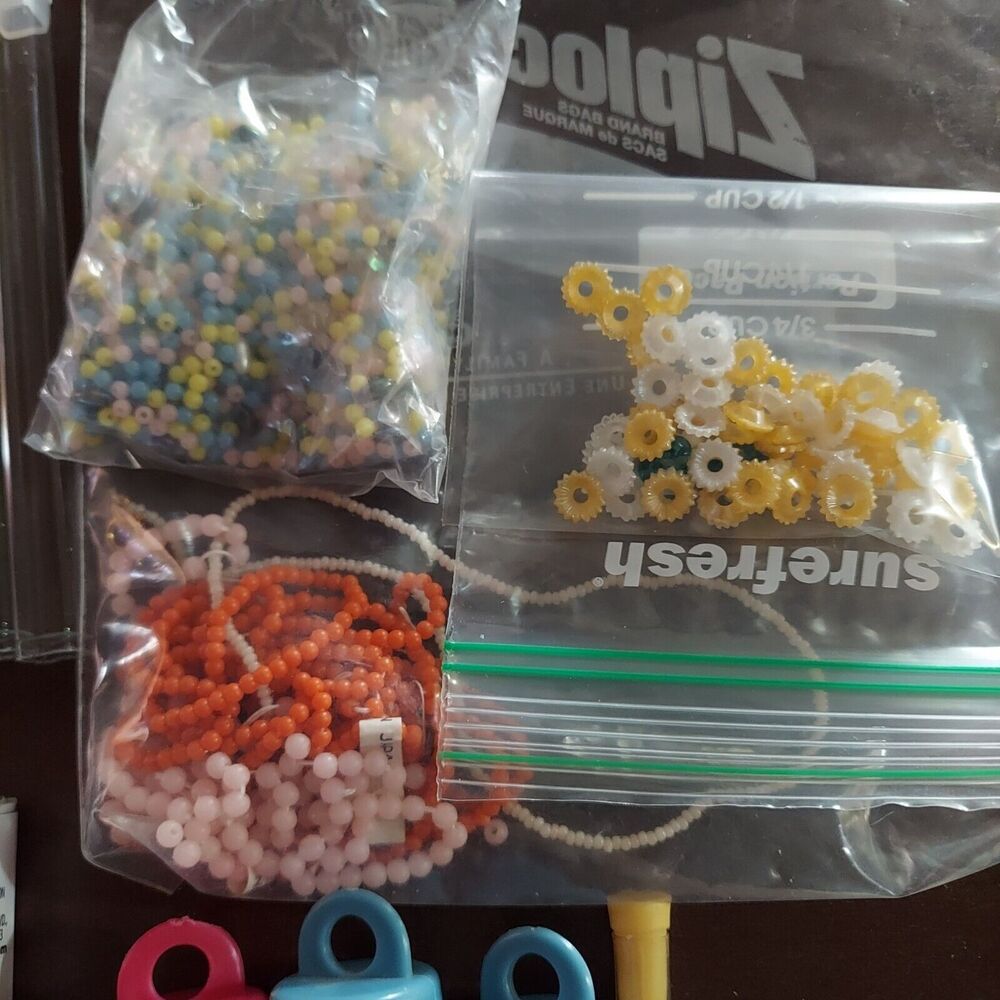 Beads and Tube Containers Lot - Picture 6 of 6